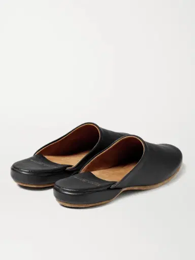 Derek Rose Morgan Leather Slippers - Men | Thumbnail 4