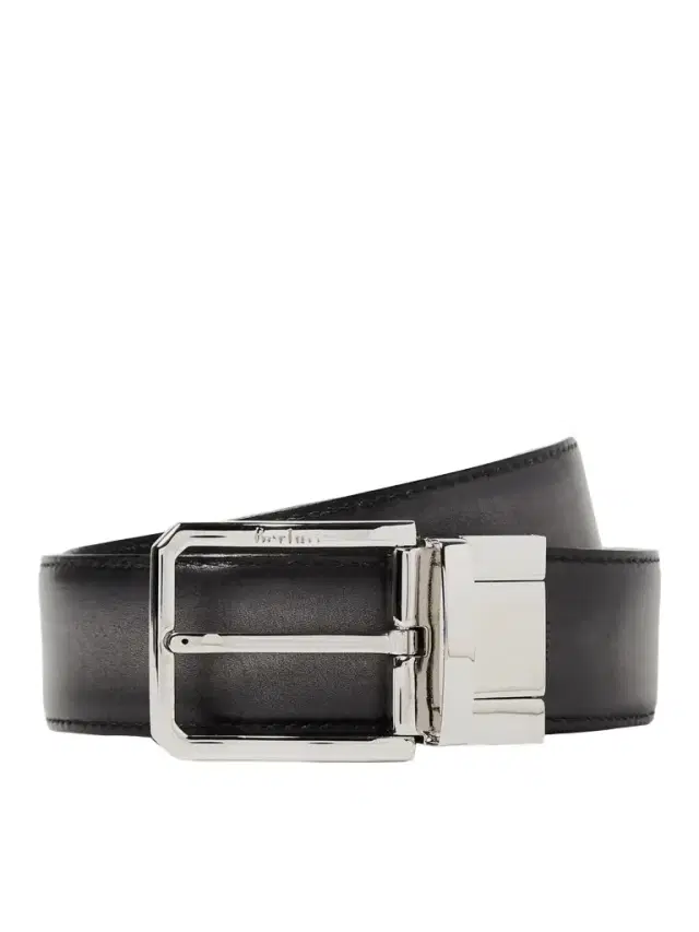 Berluti Versatile 3.5cm Scritto Reversible Venezia Leather Belt - Men