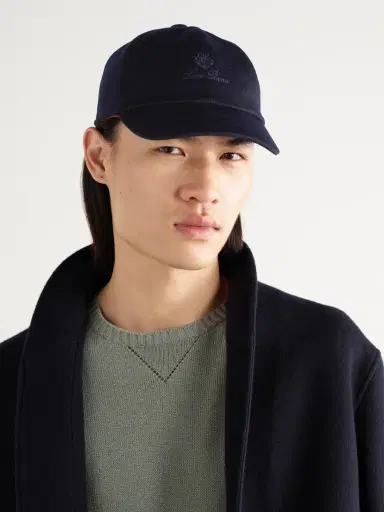Loro Piana Logo-Embroidered Storm System Baby Cashmere Baseball Cap - Men | Thumbnail 2 Loro Piana Logo-Embroidered Storm System Baby Cashmere Baseball Cap - Men | Thumbnail 2