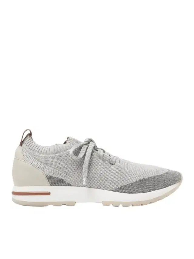 Loro Piana 360 Flexy Walk Leather-Trimmed Knitted Wool Sneakers - Men