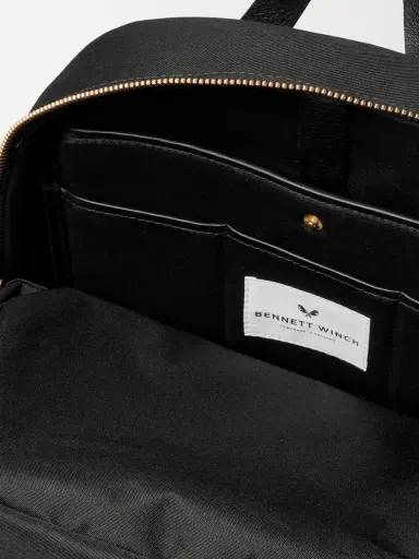 Bennett Winch Leather-Trimmed Cotton-Canvas Backpack - Men | Thumbnail 5