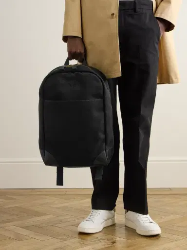 Bennett Winch Leather-Trimmed Cotton-Canvas Backpack - Men | Thumbnail 6