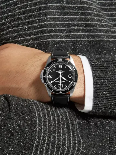 Bell & Ross BR V2-92 Automatic Stainless Steel Watch, Ref. BRV292-‐BL-‐ST/SCA - Men | Thumbnail 2 Bell & Ross BR V2-92 Automatic Stainless Steel Watch, Ref. BRV292-‐BL-‐ST/SCA - Men | Thumbnail 2