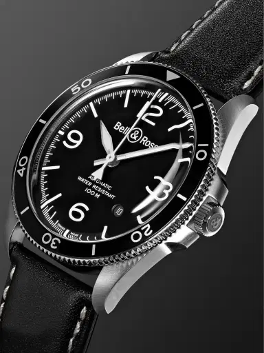 Bell & Ross BR V2-92 Automatic Stainless Steel Watch, Ref. BRV292-‐BL-‐ST/SCA - Men | Thumbnail 4 Bell & Ross BR V2-92 Automatic Stainless Steel Watch, Ref. BRV292-‐BL-‐ST/SCA - Men | Thumbnail 4