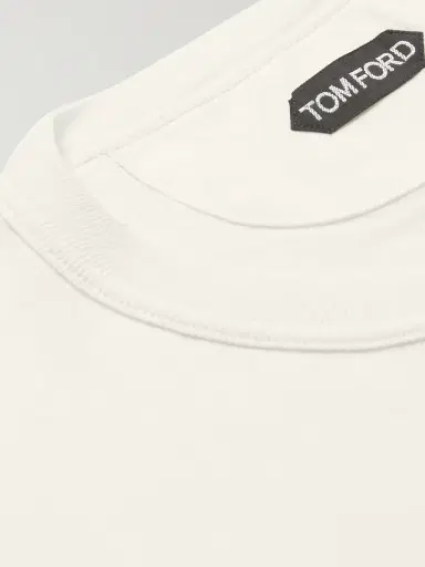 Tom Ford Cotton-Jersey T-Shirt - Men | Thumbnail 4