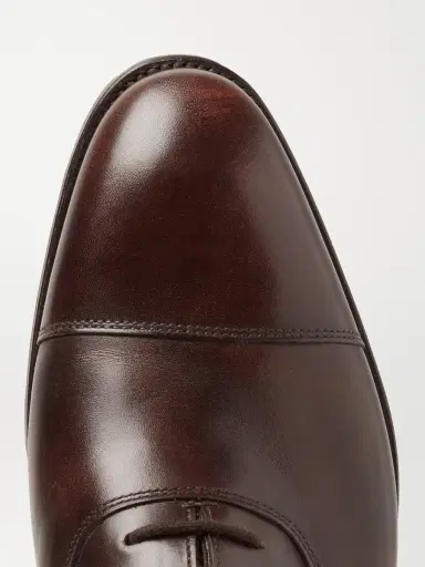 John Lobb City II Burnished-Leather Oxford Shoes - Men | Thumbnail 5 John Lobb City II Burnished-Leather Oxford Shoes - Men | Thumbnail 5
