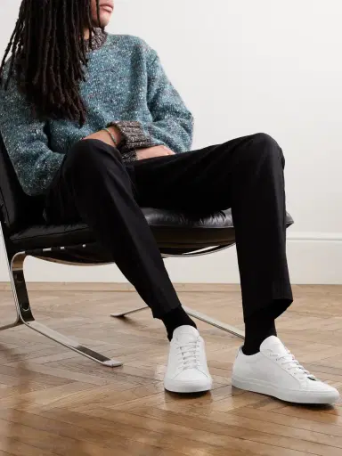 Common Projects Original Achilles Leather Sneakers - Men | Thumbnail 2 Common Projects Original Achilles Leather Sneakers - Men | Thumbnail 2