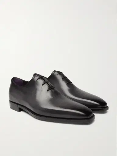 Berluti Leather Oxford Shoes - Men | Thumbnail 3 Berluti Leather Oxford Shoes - Men | Thumbnail 3