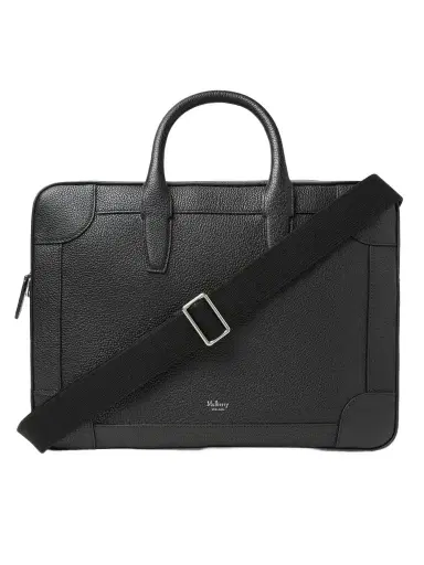 Mulberry Belgrave Full-Grain Leather Briefcase - Men | Thumbnail 1 Mulberry Belgrave Full-Grain Leather Briefcase - Men | Thumbnail 1