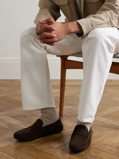 Tod's Gommino Suede Driving Shoes - Men | Thumbnail 2 Tod's Gommino Suede Driving Shoes - Men | Thumbnail 2