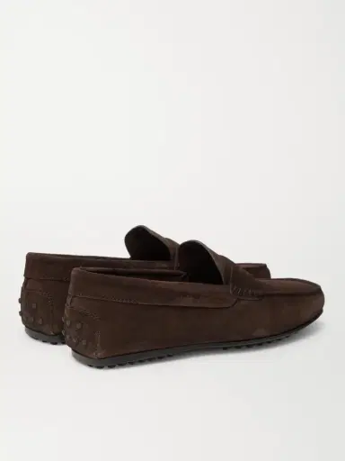 Tod's Gommino Suede Driving Shoes - Men | Thumbnail 4 Tod's Gommino Suede Driving Shoes - Men | Thumbnail 4