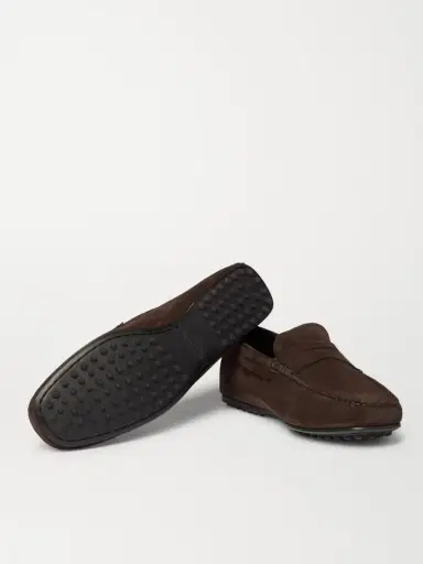 Tod's Gommino Suede Driving Shoes - Men | Thumbnail 5 Tod's Gommino Suede Driving Shoes - Men | Thumbnail 5