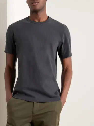James Perse Cotton-Jersey T-Shirt - Men | Thumbnail 3