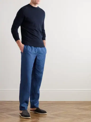 Loro Piana Slim-Fit Baby Cashmere Sweater - Men | Thumbnail 2