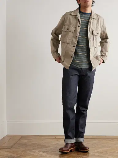 A.P.C. New Standard Dry Selvedge Denim Jeans - Men | Thumbnail 2 A.P.C. New Standard Dry Selvedge Denim Jeans - Men | Thumbnail 2