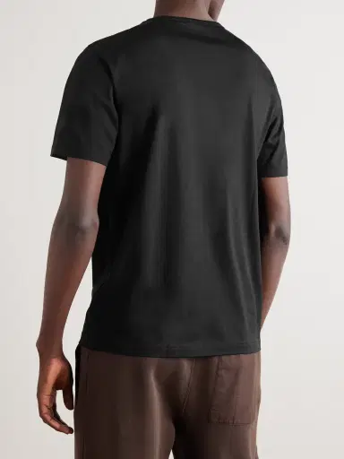 Sunspel Slim-Fit Cotton-Jersey T-Shirt - Men | Thumbnail 3