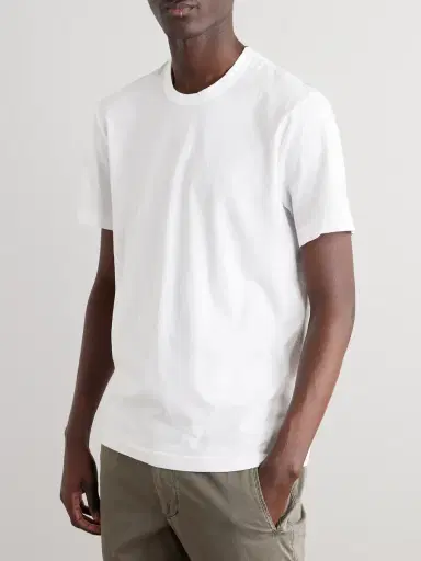 James Perse Combed Cotton-Jersey T-Shirt - Men | Thumbnail 3 James Perse Combed Cotton-Jersey T-Shirt - Men | Thumbnail 3