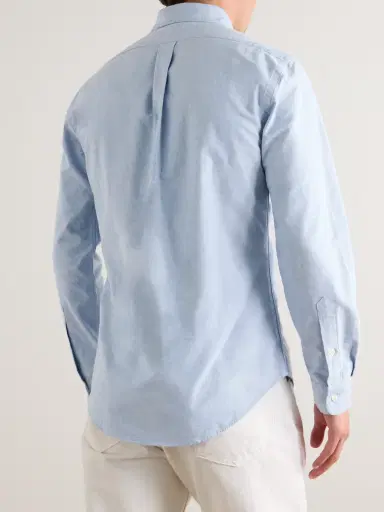 Polo Ralph Lauren Slim-Fit Cotton Oxford Shirt - Men | Thumbnail 4
