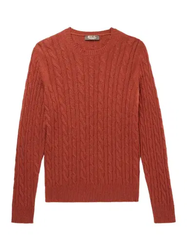 Loro Piana Cable-Knit Baby Cashmere Sweater - Men | Thumbnail 1