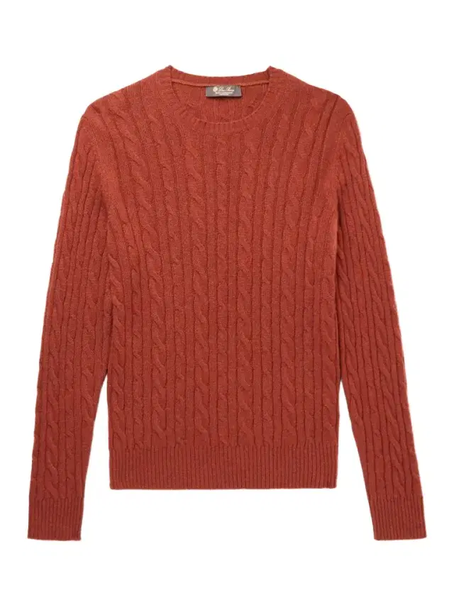 Loro Piana Cable-Knit Baby Cashmere Sweater - Men