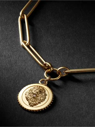 Foundrae Strength Extended Clip 18-Karat Gold Diamond Bracelet - Men | Thumbnail 4