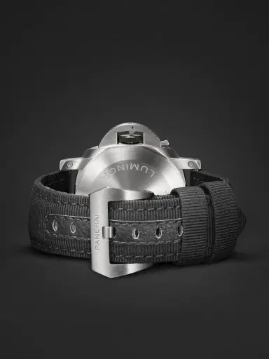 Panerai Luminor Marina Automatic eSteel and Recycled PET Watch, Ref. PAM01158 - Men | Thumbnail 6 Panerai Luminor Marina Automatic eSteel and Recycled PET Watch, Ref. PAM01158 - Men | Thumbnail 6