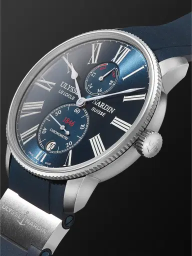Ulysse Nardin Marine Torpilleur Automatic Stainless Steel Watch, Ref. 1183-310-3/43 - Men | Thumbnail 4 Ulysse Nardin Marine Torpilleur Automatic Stainless Steel Watch, Ref. 1183-310-3/43 - Men | Thumbnail 4