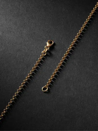 Foundrae 18-Karat Gold, Diamond and Enamel Necklace - Men | Thumbnail 3 Foundrae 18-Karat Gold, Diamond and Enamel Necklace - Men | Thumbnail 3