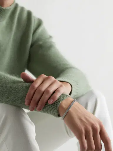 Buccellati Macri White Gold Cuff - Men | Thumbnail 2 Buccellati Macri White Gold Cuff - Men | Thumbnail 2