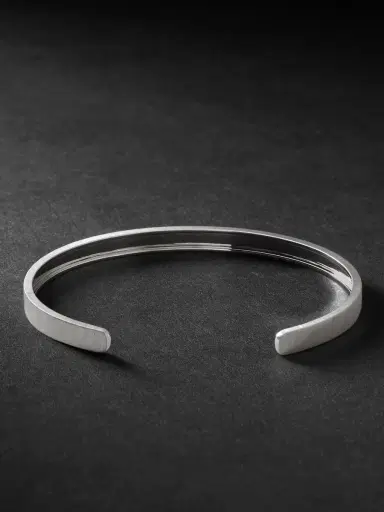 Buccellati Macri White Gold Cuff - Men | Thumbnail 3 Buccellati Macri White Gold Cuff - Men | Thumbnail 3