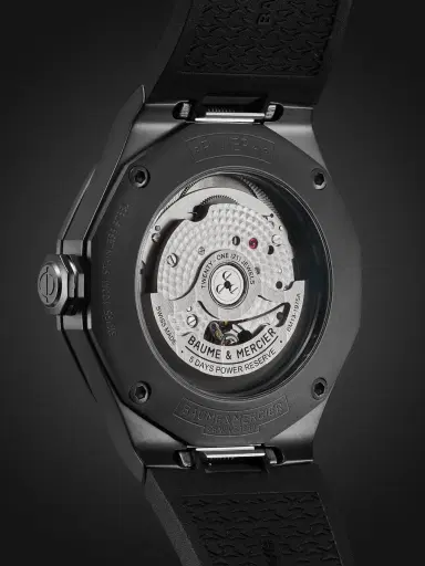Baume & Mercier Riviera Automatic ADLC-Coated Stainless Steel Watch, Ref. 10617 - Men | Thumbnail 5 Baume & Mercier Riviera Automatic ADLC-Coated Stainless Steel Watch, Ref. 10617 - Men | Thumbnail 5