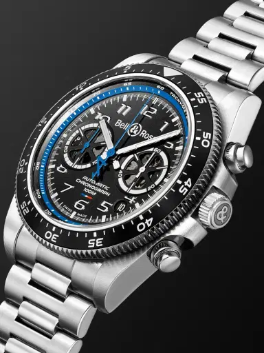 Bell & Ross BR V3-94 A.5.21 Limited Edition Automatic Chronograph Stainless Steel Watch, Ref. BRV394-A521/SST - Men | Thumbnail 4 Bell & Ross BR V3-94 A.5.21 Limited Edition Automatic Chronograph Stainless Steel Watch, Ref. BRV394-A521/SST - Men | Thumbnail 4