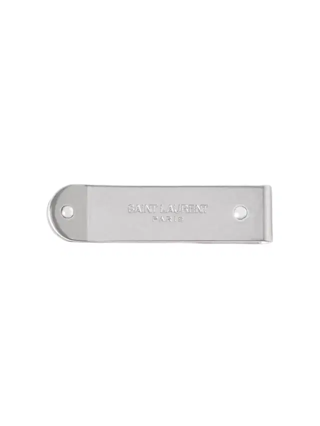 Logo-Engraved Silver-Tone Money Clip - Men