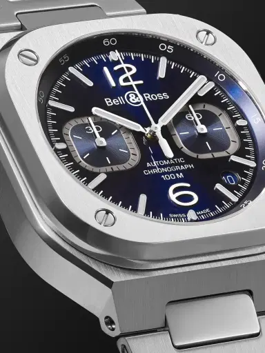 Bell & Ross BR 05 Automatic Chronograph Stainless Steel Watch, Ref. BR05C-BU-ST/SST - Men | Thumbnail 6 Bell & Ross BR 05 Automatic Chronograph Stainless Steel Watch, Ref. BR05C-BU-ST/SST - Men | Thumbnail 6