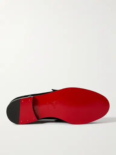 Christian Louboutin No Penny Suede Loafers - Men | Thumbnail 6 Christian Louboutin No Penny Suede Loafers - Men | Thumbnail 6