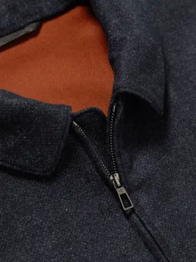 Loro Piana Caldwell Rain System Virgin Wool and Cashmere-Blend Bomber Jacket - Men | Thumbnail 4 Loro Piana Caldwell Rain System Virgin Wool and Cashmere-Blend Bomber Jacket - Men | Thumbnail 4