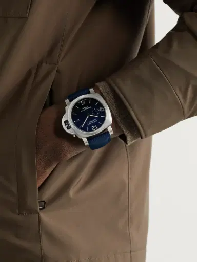 Panerai Luminor Marina Automatic eSteel and Recycled PET Watch, Ref. PAM01157 - Men | Thumbnail 2 Panerai Luminor Marina Automatic eSteel and Recycled PET Watch, Ref. PAM01157 - Men | Thumbnail 2