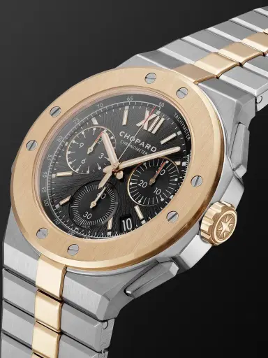 Chopard Alpine Eagle XL Chrono Automatic Lucent Steel and 18-Karat Rose Gold Watch, Ref. 298609-6001 - Men | Thumbnail 4 Chopard Alpine Eagle XL Chrono Automatic Lucent Steel and 18-Karat Rose Gold Watch, Ref. 298609-6001 - Men | Thumbnail 4