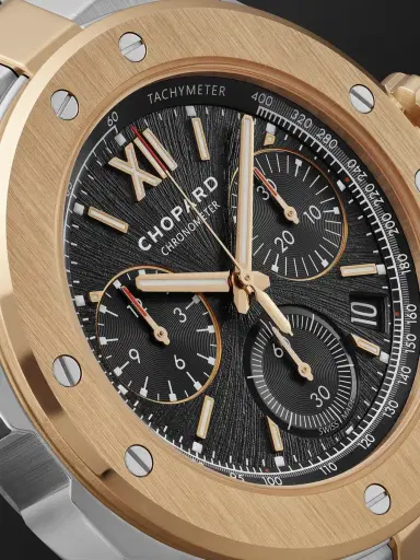 Chopard Alpine Eagle XL Chrono Automatic Lucent Steel and 18-Karat Rose Gold Watch, Ref. 298609-6001 - Men | Thumbnail 6 Chopard Alpine Eagle XL Chrono Automatic Lucent Steel and 18-Karat Rose Gold Watch, Ref. 298609-6001 - Men | Thumbnail 6