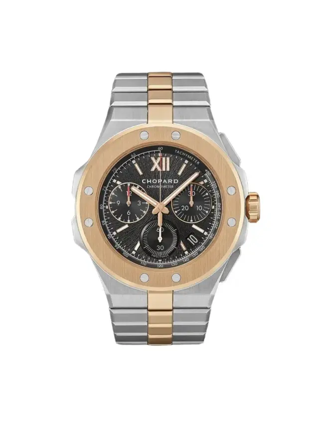Chopard Alpine Eagle XL Chrono Automatic Lucent Steel and 18-Karat Rose Gold Watch, Ref. 298609-6001 - Men