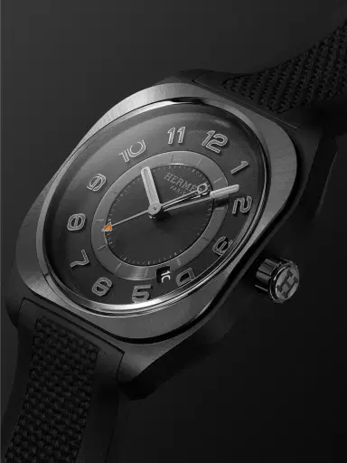 Hermès Timepieces H08 Automatic Graphene Watch, Ref. 057303WW00 - Men | Thumbnail 4 Hermès Timepieces H08 Automatic Graphene Watch, Ref. 057303WW00 - Men | Thumbnail 4