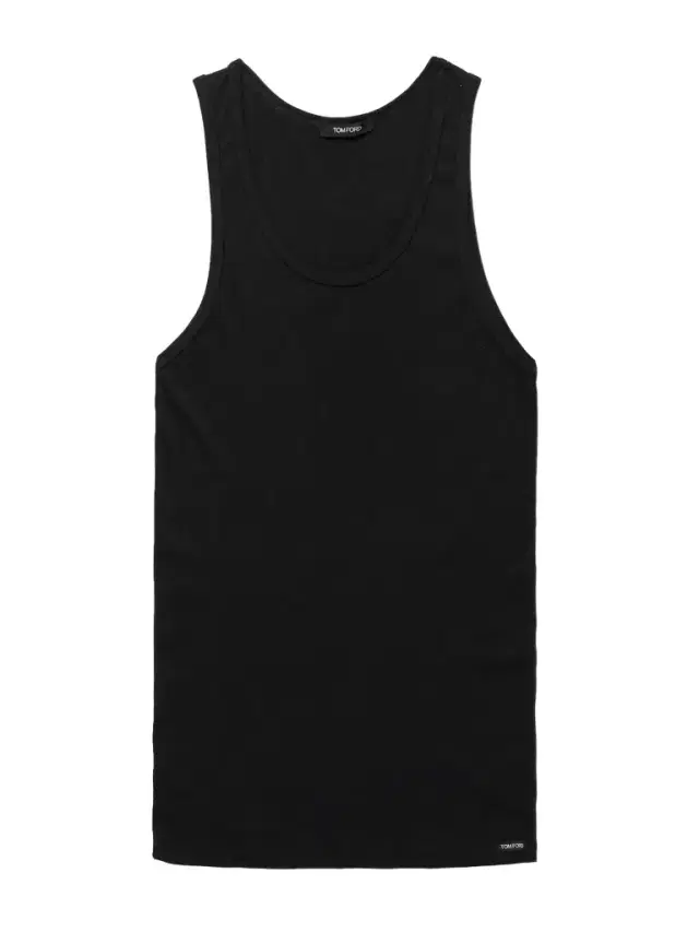Ribbed Cotton and Modal-Blend Tank Top - Men