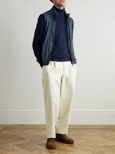 Loro Piana Baby Cashmere Rollneck Sweater - Men | Thumbnail 2 Loro Piana Baby Cashmere Rollneck Sweater - Men | Thumbnail 2