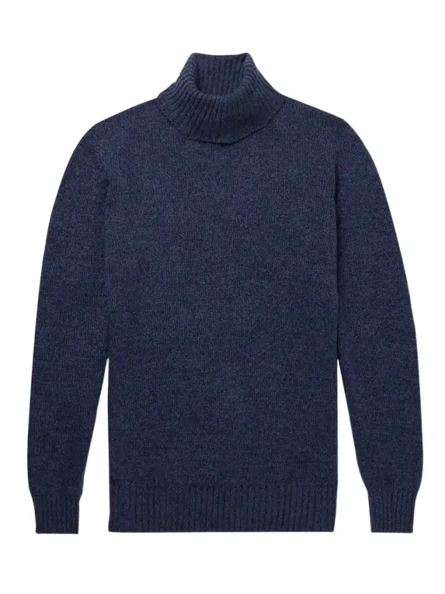 Loro Piana Baby Cashmere Rollneck Sweater - Men