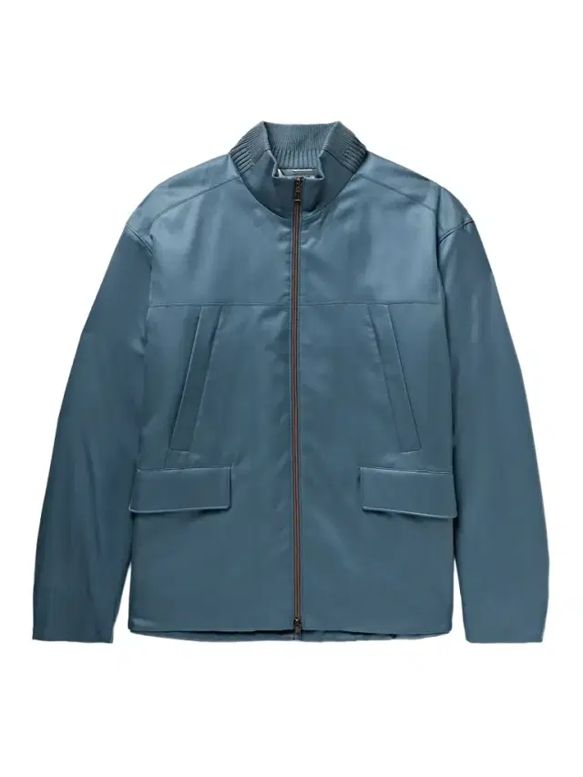Loro Piana Padded Silk-Twill Bomber Jacket - Men
