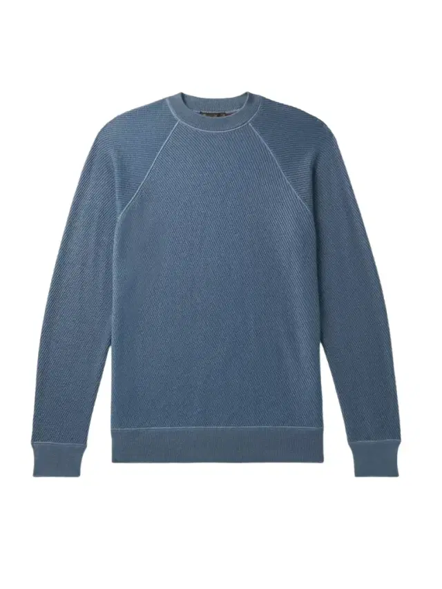 Loro Piana Ribbed Cashmere and Silk-Blend Sweater - Men