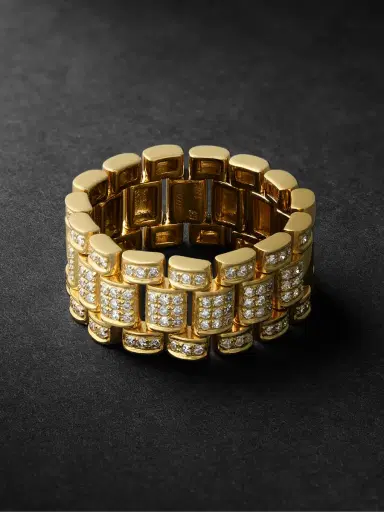 SHAY 18-Karat Gold Diamond Ring - Men | Thumbnail 1 SHAY 18-Karat Gold Diamond Ring - Men | Thumbnail 1