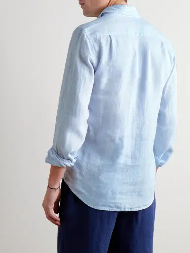 Vilebrequin Caroubis Linen Shirt - Men | Thumbnail 3 Vilebrequin Caroubis Linen Shirt - Men | Thumbnail 3