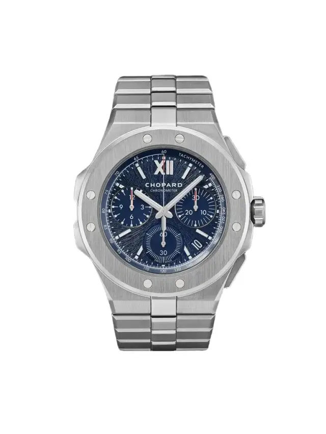 Chopard Alpine Eagle XL Chrono Automatic Lucent Steel Watch, Ref. 298609-3001 - Men