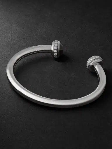 Piaget Possession 18-Karat White Gold, Diamond and Ceramic Cuff - Men | Thumbnail 3 Piaget Possession 18-Karat White Gold, Diamond and Ceramic Cuff - Men | Thumbnail 3